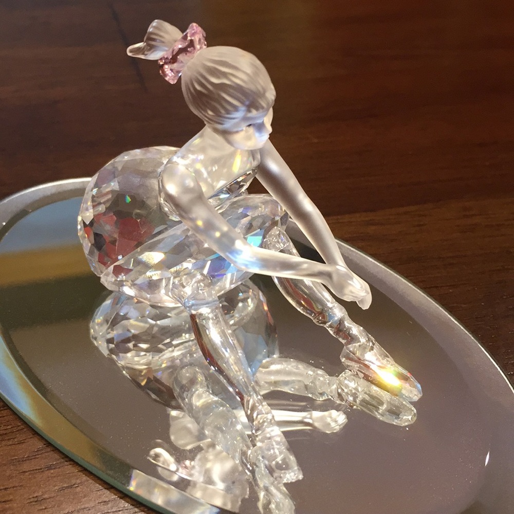 Swarovski young Ballerina crystal figure